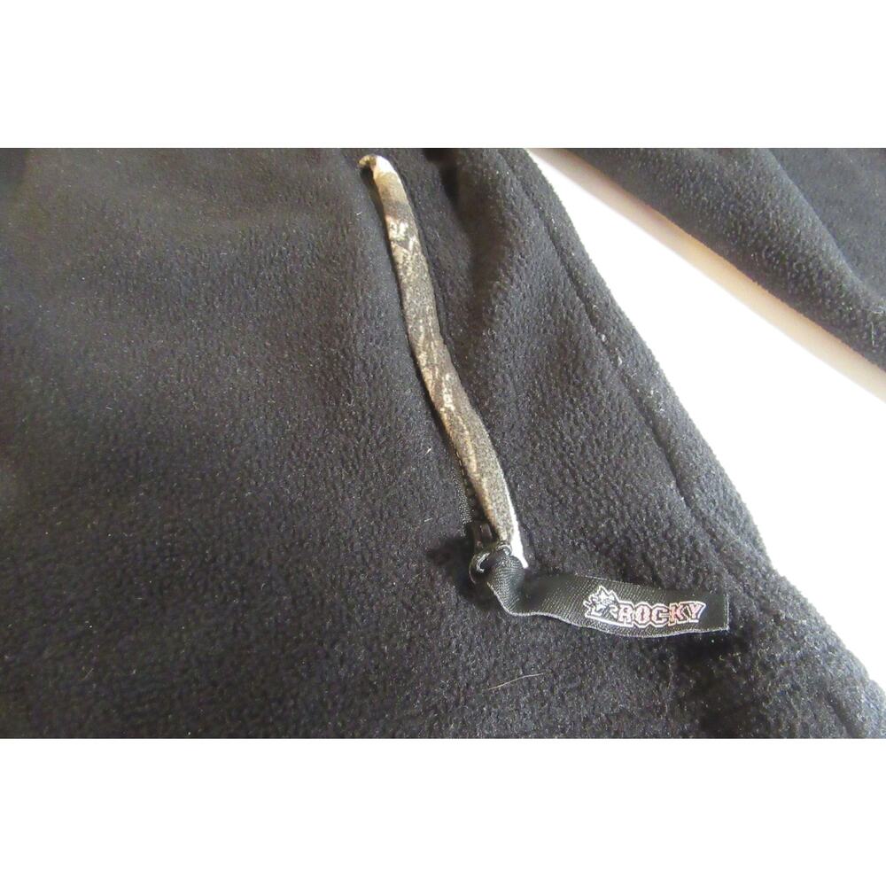 Women’s Rocky 602418 Black & Realtree Hardwoods Snow Fleece Jacket Size XL - Picture 4 of 9